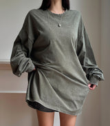 Rosie SelfpaウォッシングオーバーTシャツ