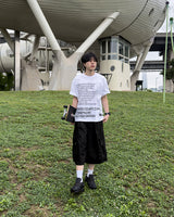 コーラルレタリングショートスリーブTシャツ