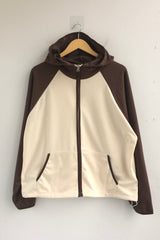 Raglan Cozy Hooded Zip-Up