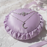 Art Nouveau Moon - necklace