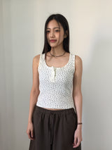 Flower Crewneck Camisole (3color)