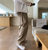 ワンダーランドコットントンタックバンディングワイドパンツ
