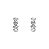 Line Star One Touch Earrings