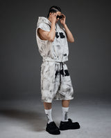 M.C.R. code stud zip-up vest HD IV