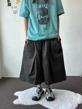 Courtney Rivet Slit Balloon Bermuda Shorts 3color