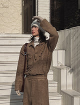 Amuse boucle cardigan