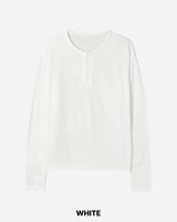 デイ ヘンリーネック クロップ ロングスリーブティー