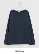 Senkyu Basic Raglan Over Long Sleeve Tee