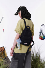 メッシュポケットポイントミニバックパック [BLACK]