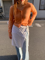 [MADE] Harmo layered knit skirt