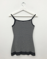 Som Striped Lace Sleeveless (4color)
