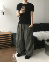 ヘイルリンガーショートスリーブニット