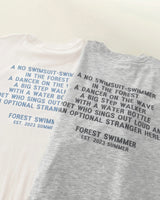 a lettering tee, ivory