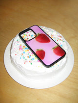 【TPUケース】 Strawberry Topping Case