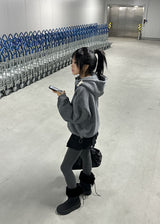 フリースフードアノラック