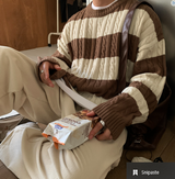  A-ekid Knock Dangara Overfit Knit