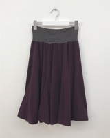 Rosé banding cutout skirt (3color)