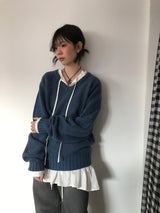 PREP Vネックニット（8color)