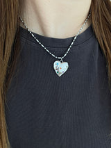 multi heart necklace