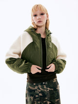  Padded Wool Jacket_Khaki