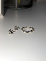 [925silver] Antique spear ring