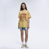 CatFood Pigment T-Shirt_Mustard