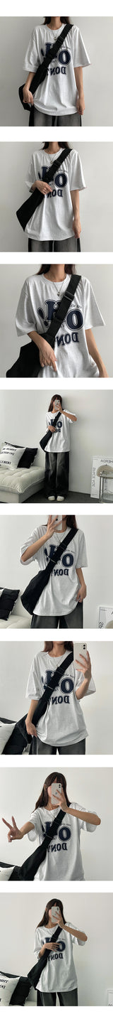 エデットレタリング半袖Tシャツ