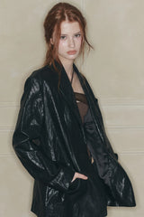 MIDNIGHT BLAZER black