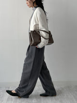 Tweed Zip-Up Blouson Jacket