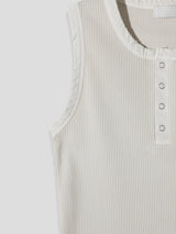 Mile Pigment Henley Sleeveless (4color)
