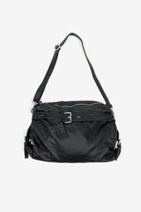 Brim crack leather 2-way bag