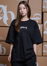 [24SS] AE ロゴ半袖Tシャツ レッド