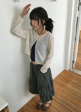 Attle Summer See-Through Flower Cardigan