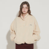 フラッフフリースプルオーバー [IVORY]
