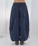 CARGO WORK BALLOON PANTS (NAVY) F26QD153