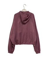Quanta Check Loose-Fit Semi Crop Wind Jacket