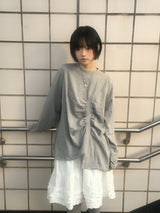 Flare some cotton frill skirt