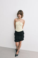 frill skirt (dot)