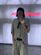 ASCLO Grown V Knit Cardigan (12color)
