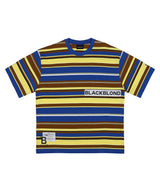 BBD Multi-Stripe Patch Logo T-Shirt (Blue)