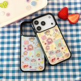 キキスンギ デコ パッチ マグセーフ iPhone ケース