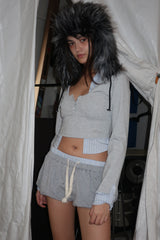 BLOOMERS MICRO SHORTS [GRAY]