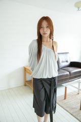 wrap strap bermuda pants(3colors)