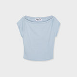 Weekend Shoulder Top (blueberry)