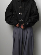 JT8 Denim Clasped Fireman Jacket