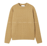  Yogis Heavy Overfit Kissing Round Knit