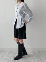 Actor Linen Two-Way Loose Fit Shirt