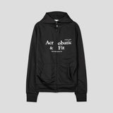 クロスリムフィットスナップビジョウフーデッドジップアップ3C