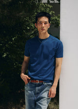 クールカーブハーフTシャツ(Aquablue)