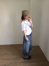 Sea Pocket Straight Denim (1color)